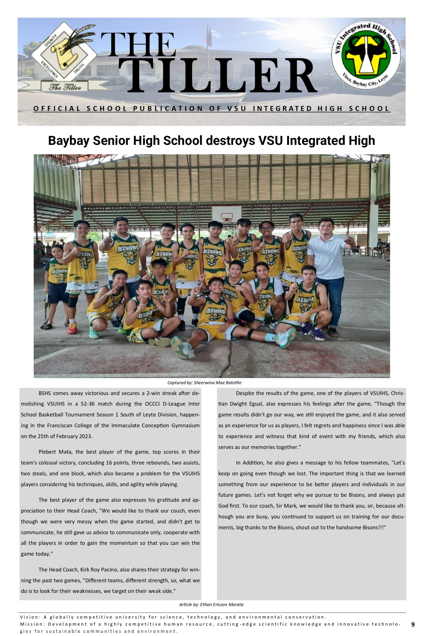 The Tiller VSU Integrated High School